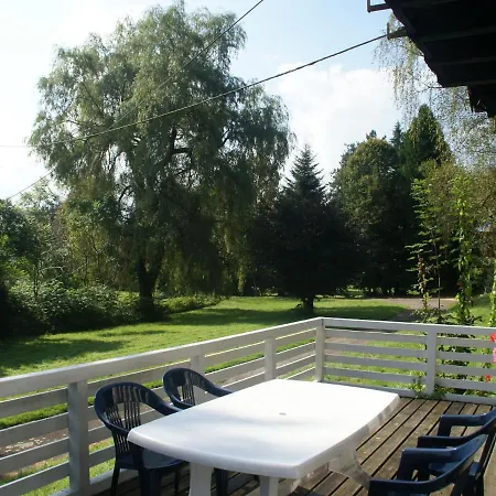 Sunlit Holiday With Fireplace In Saint-leonard